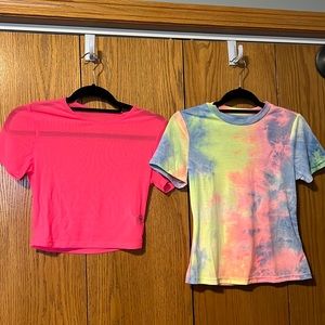 SHEIN bundle - neon and tie-dye